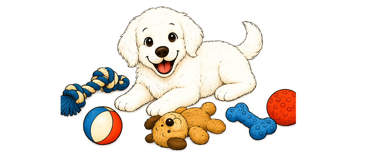 De 3 beste hondenspeeltjes voor puppy's