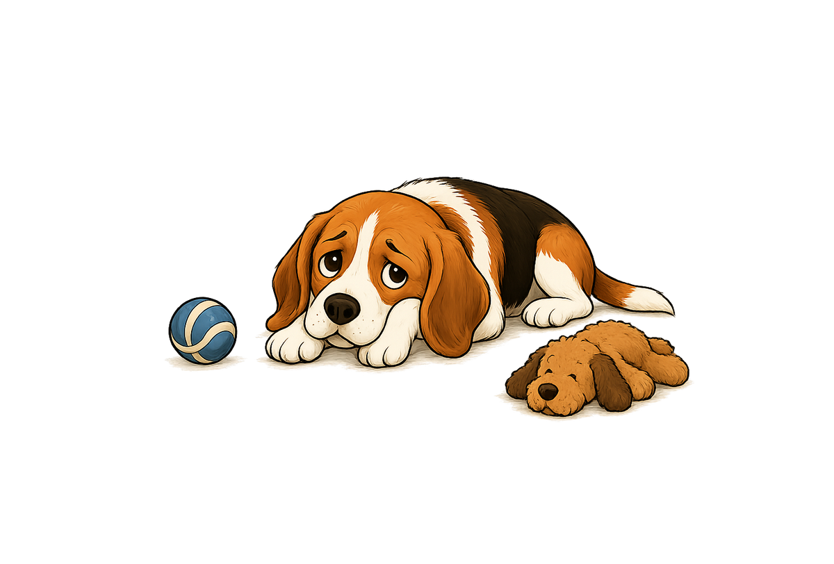 Hoe weet je dat je hond zich verveelt?
