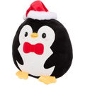 Kerst knuffel pinguin