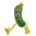 Knuffel augurk met touw