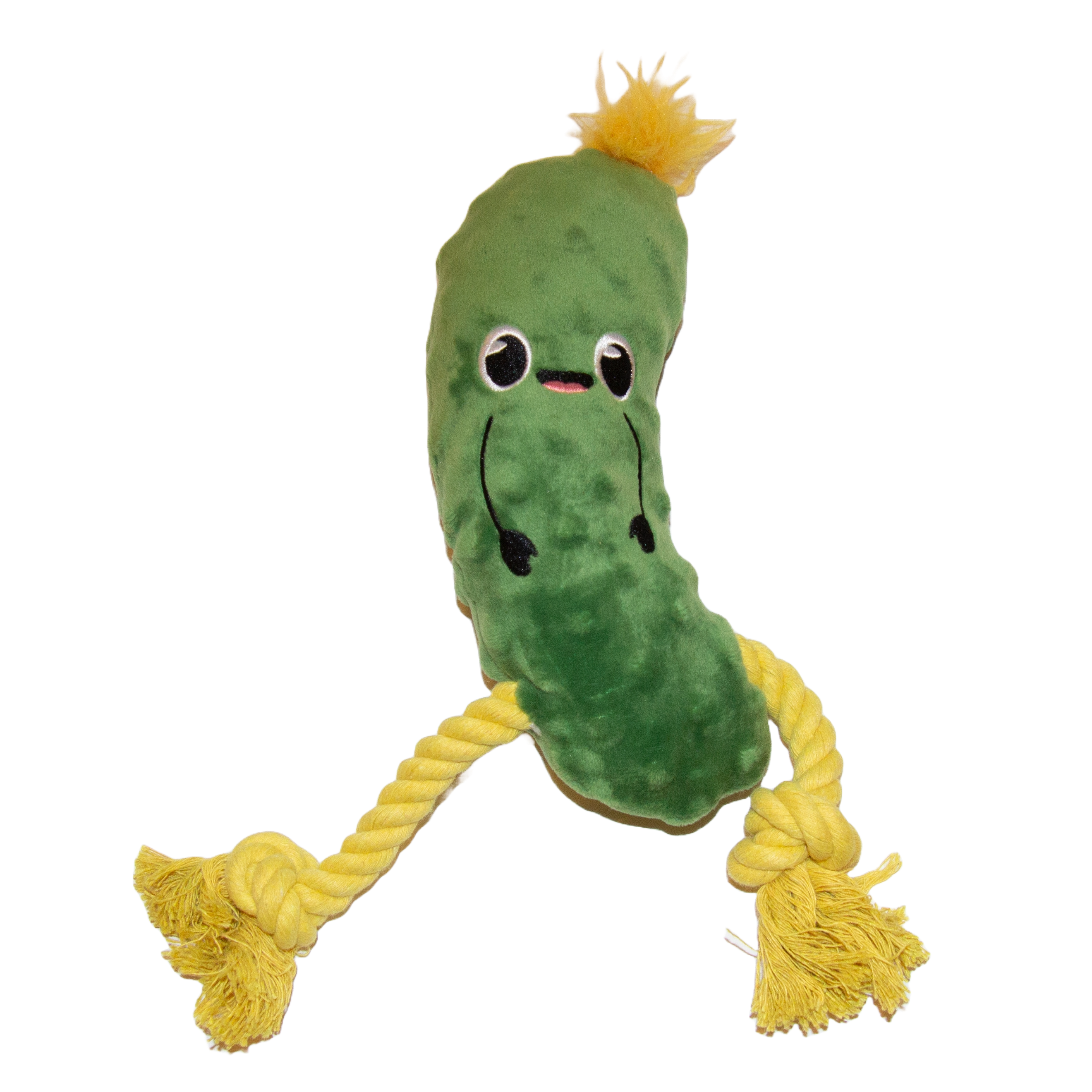 Cuddly pickle with rope