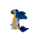 Knuffel papegaai met touw