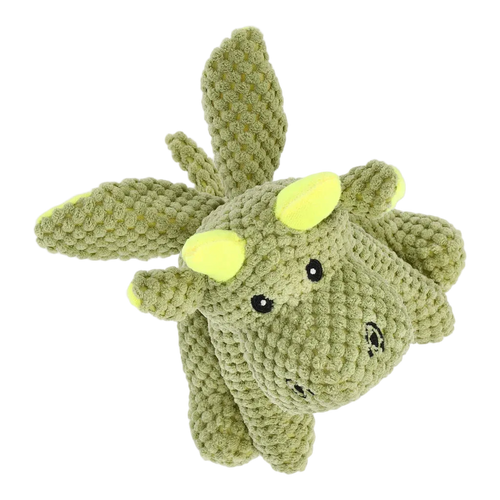 Draak groen pluche 22 cm