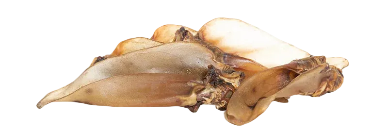 Beef ears with meat